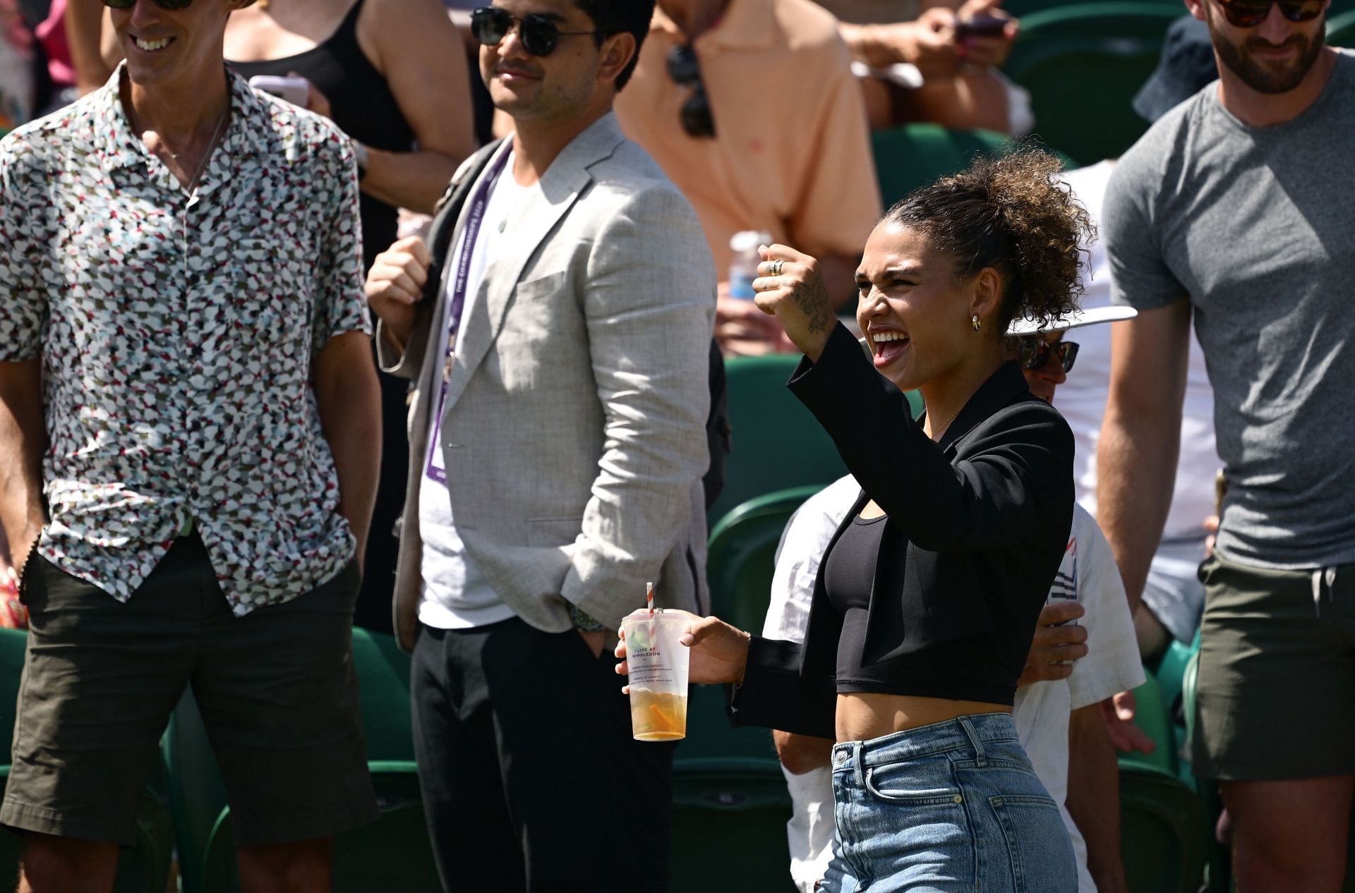 Trinity Rodman at Wimbledon 2025 - Source: Getty